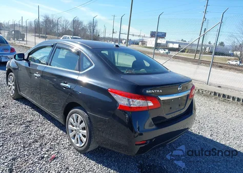 2015 Nissan Sentra Sv z USA, uszkodzony, nr VIN 3N1AB7AP9FL678697